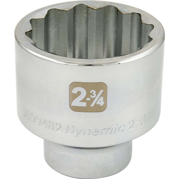 1" Drive, 2-3/4" SAE Socket, 6 Points